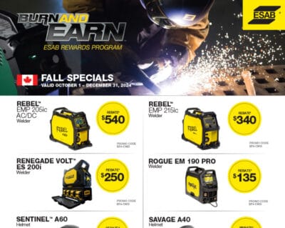 ESAB: Burn and Earn