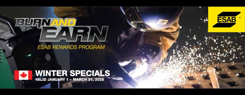 ESAB Burn and Earn Rebate